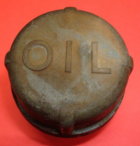 Old vintage oil fill cap from airco hornet special lincoln 200amp welder