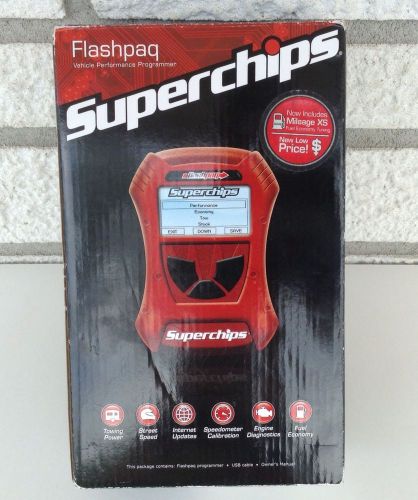 Locked superchips flashpaq tuner model 2815 1996-2008 gmc chevy cadillac hummer