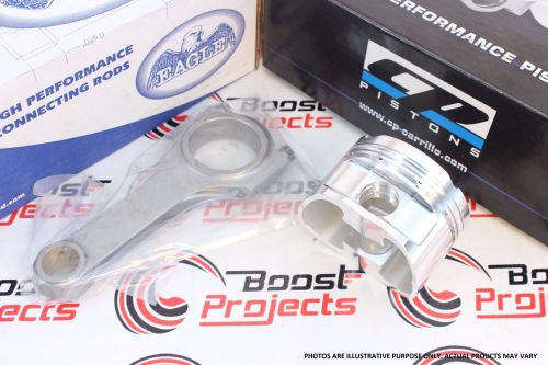 Cp pistons eagle rods rb26dett bore 86.5mm +0.5mm 9.0:1 cr sc7313 / crs4783n3d