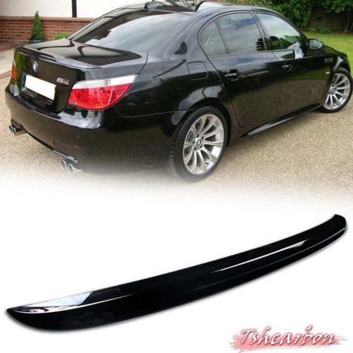 &#034;la stock painted #475 bmw e60 sedan 5-series m5 type trunk spoiler 540i 2010