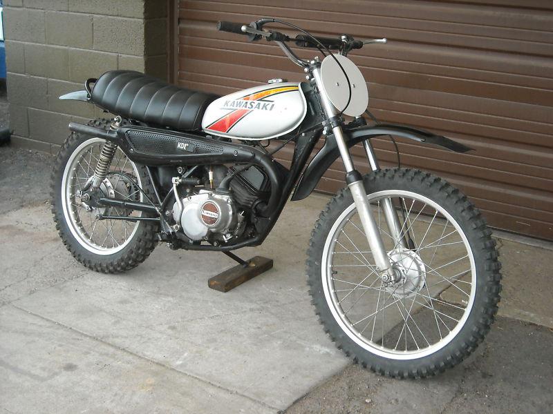 1977 kawasaki kd 175 vintage ahrma motocross nice bike for the money