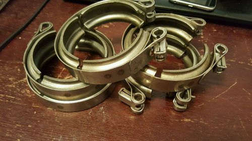 V-band clamps lot of 5