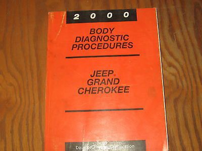 2000 jeep grand cherokee shop service manual body diagnostics