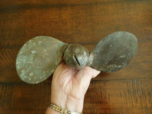 Vintage brass duerr boat propeller nautical afp-2 10rh 1920's