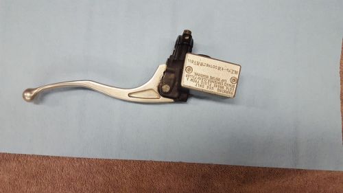 Banshee front brake master cylinder assembly with lever