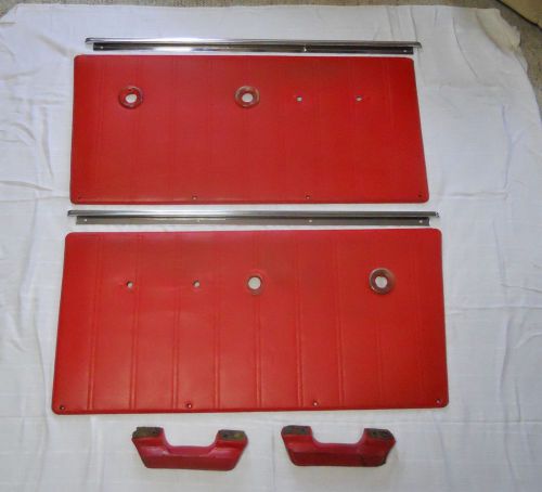 1967 - 72 chevy pick up door panels, trim &amp; arm rest oem