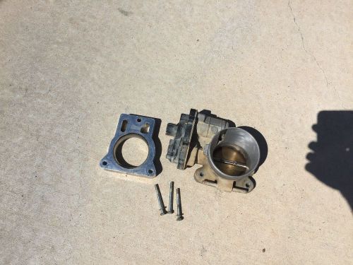 Stock 80mm ls throttlebody with 1 inch spacer