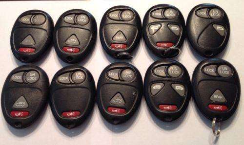 GM LOT OF 22 REMOTE OEM KEY LESS ENTRY GMC CHEVROLET HUMMER BUICK PONTIAC CHEVY, US $199.99, image 2