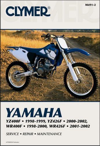 Yamaha yzf400f, yz426f, wr400f, wr426f repair manual 1998-2002