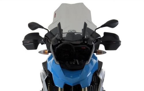 Bmw r1200gs 13 16 f800gs larger hand guards wind deflectors glossy black made uk