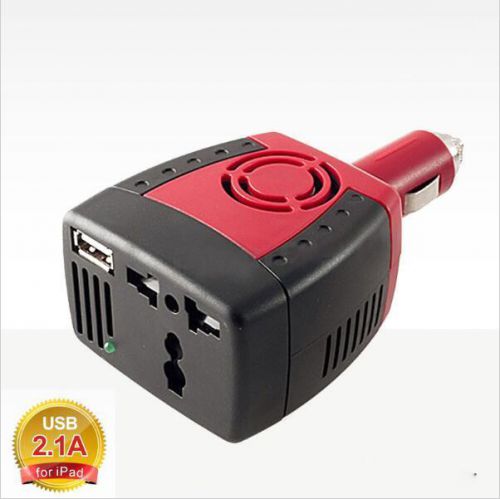 150w Cigarette Lighter car charger converter dc 12v to 220v 50hz power inverter, US $16.60, image 1
