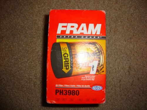 Fram sure grip oil filter, part # ph 3980, new