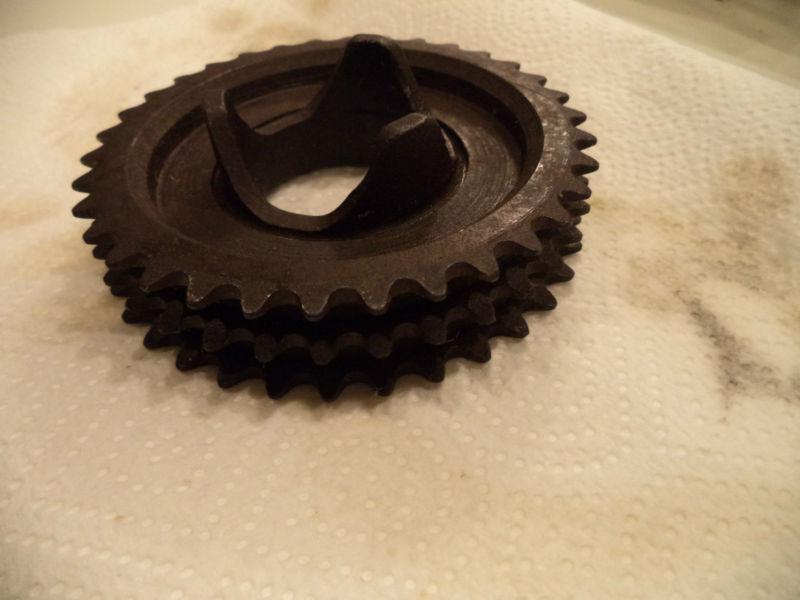 Compensator sprocket, 34t, 67-76 ironhead xl, oem# 40273-67