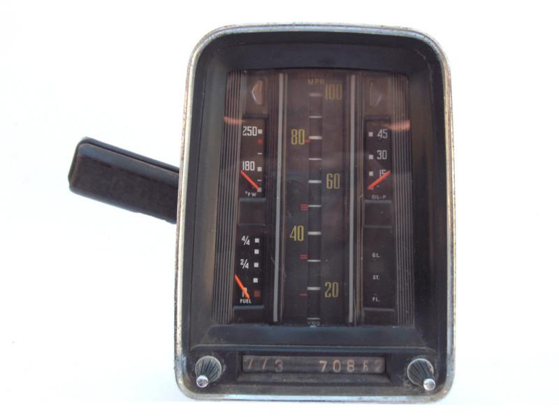 INSTRUMENT CLUSTER, used, 1965 Mercedes-Benz 190D W110, US $135.00, image 4