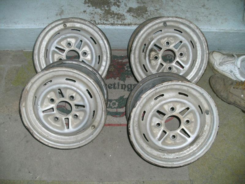 Yamaha grizzly 400 steel rims  (used)