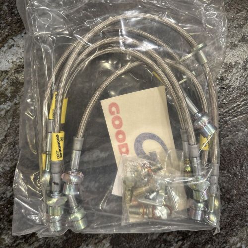 Goodridge 21128 - G-Stop Braided Stainless Steel Brake Line Kit, US $55.00, image 2