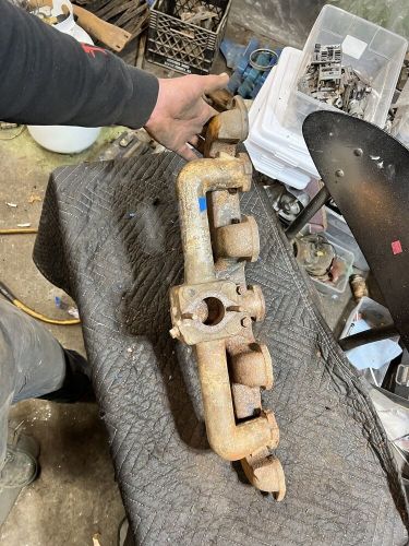 1954-1962 Chevrolet 235 261 Intake Exhaust 1955 1956 1957 1958 1959 1960 1961, US $218.00, image 4