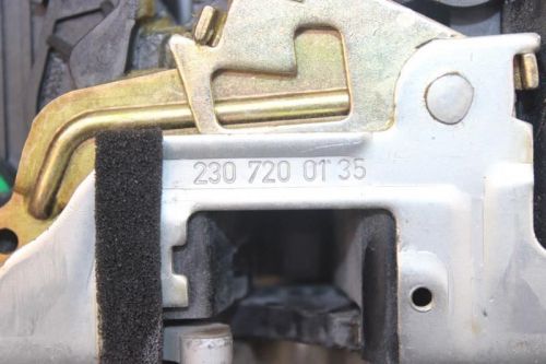 2003 MERCEDES SL500 R230 ROADSTER #342 LEFT DOOR LOCK LATCH ACTUATOR, US $84.99, image 5