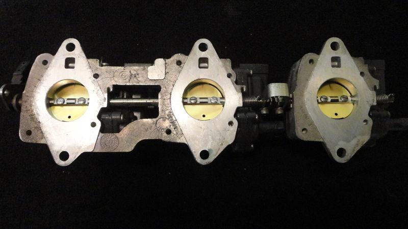 Port throttle body assy #0435196 for 1992 225hp johnson outboard motor 