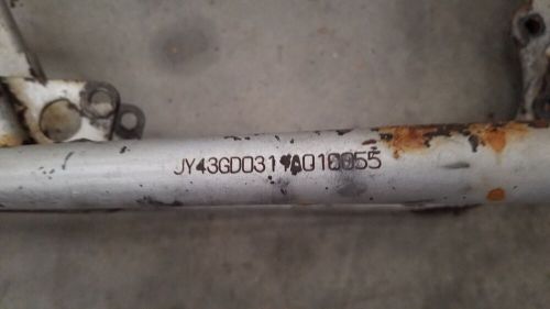 2001 YAMAHA WARRIOR 350 YFM350XU YFM350 YFM 350 FRAME CHASSIS 3GD-21110-23-P0, US $349.99, image 16