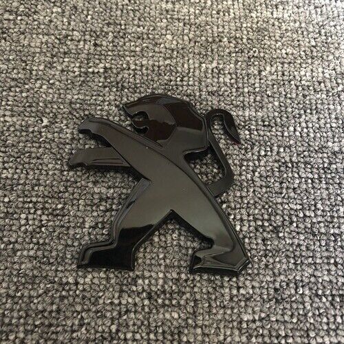 For peugeot new 308 408 508 4008 5008 trunk car logo letter tail modified black