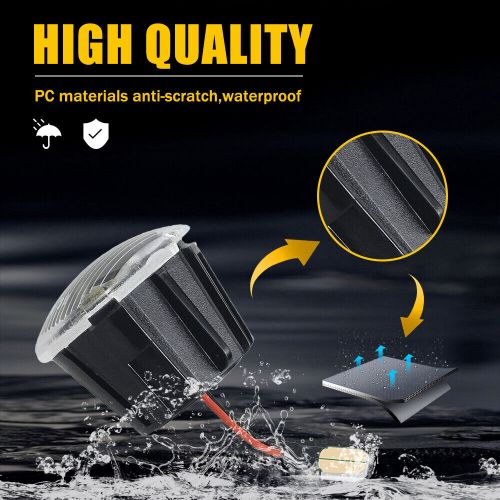 [bright] cargo trunk lift gate led lights durango fits pt cruiser grand cherokee