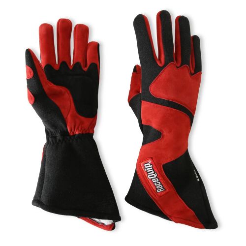 RaceQuip 358 Series 2 Layer Nomex Long Gauntlet Race Gloves Red/Black - Large, US $89.95, image 3
