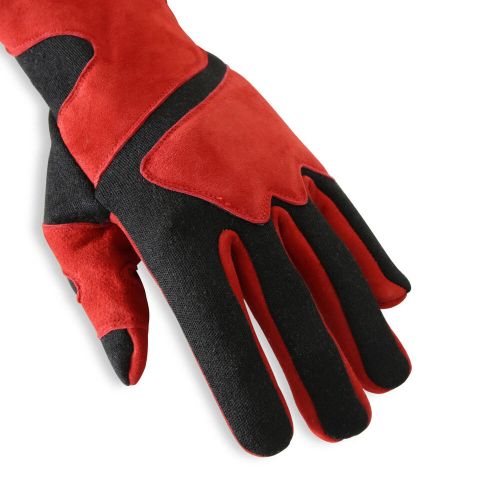 RaceQuip 358 Series 2 Layer Nomex Long Gauntlet Race Gloves Red/Black - Large, US $89.95, image 5