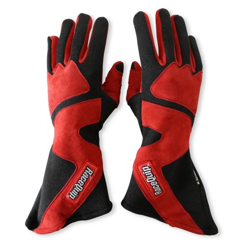 RaceQuip 358 Series 2 Layer Nomex Long Gauntlet Race Gloves Red/Black - Large, US $89.95, image 7