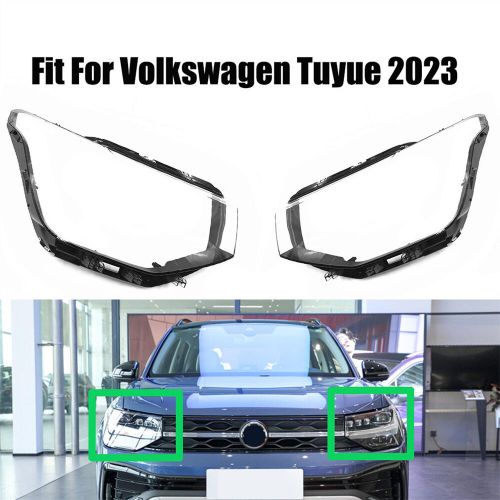 Headlight Headlamp Lens Cover Left Right Side Fit For Volkswagen Tuyue 2023 2Pcs, US $223.65, image 5