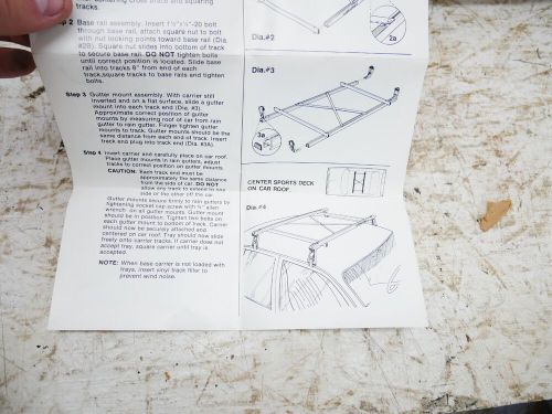 NOS 70’s/80’s Truck/Van/Car Luggage Rack Jeep Ford Chevy Dodge AMC, US $150.00, image 4