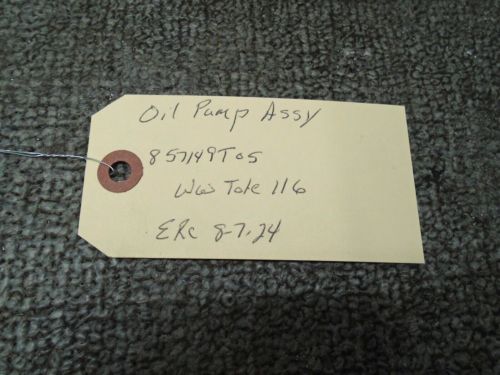 Used OEM Oil Pump Assy 857149T05 Mercury Mariner Outboard 75-225 Hp Motor Part, US $129.99, image 7