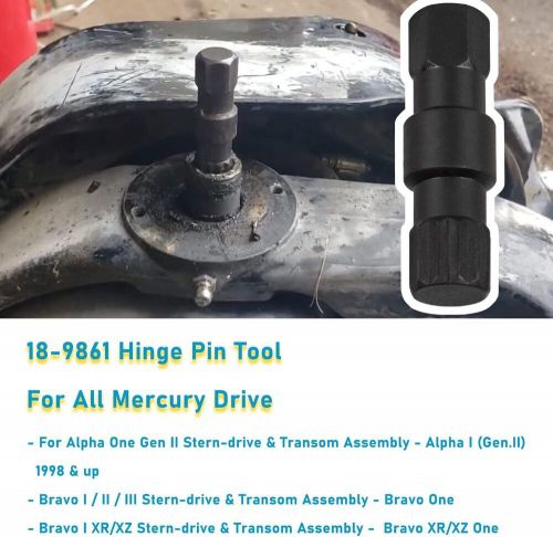 Gimbal Bearing Puller +Alignment & Hinge Pin Tool Kit for Mercruiser Alpha Bravo, US $114.00, image 6