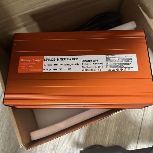 CETIHIO Golf Cart 18 AMP EZGO Portable Battery Charger for 36 Volt D Style Plug, US $82.99, image 2