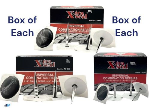 Universal Patch Plug Combination Kit Tire Repair 31 Inc. 13-381, 13-382, 13-383, US $55.99, image 5