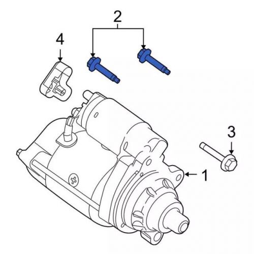 Genuine Ford Starter Bolt W708960-S437M, US $18.70, image 3
