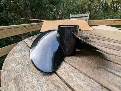 Volvo Penta 15 x15 LH DuoProp Aluminum Propeller 853611-2 NIB, US $177.96, image 3