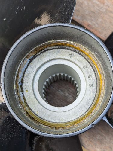 Volvo Penta 15 x15 LH DuoProp Aluminum Propeller 853611-2 NIB, US $177.96, image 9