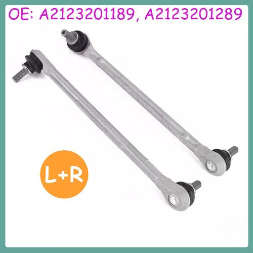 1 pair l+r front sway bar stabilizer end link for mercedes benz w212 e class rwd