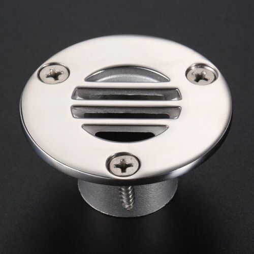 Deck Drain W Screws Heavy Duty 316 Stainless Steel Hardware for Boats Yacht Vans, US $17.29, image 5