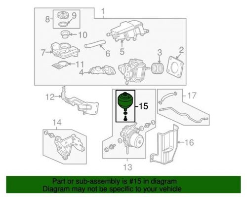 NEW OEM Honda Anti-Lock Brake Module Accumulator 57019SNCA02 Civic Hybrid 06-15, US $289.95, image 2
