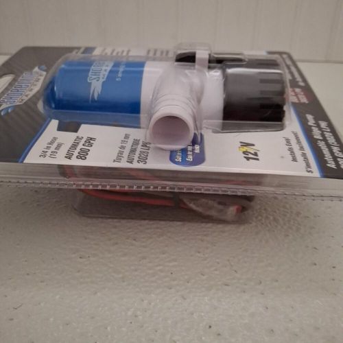 Shoreline Marine 800 GPH Automatic Bilge Pump 12V 5 amp 3/4" Hose Bass Boat, US $24.95, image 11