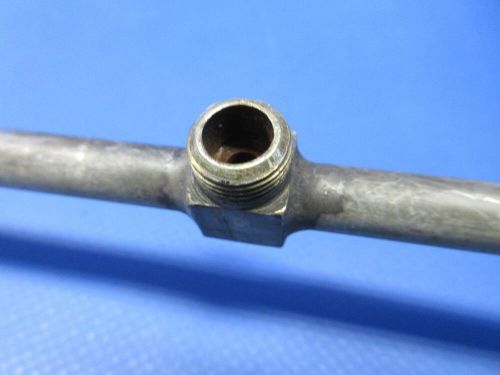 Continental tsio-520-e9b air fuel nozzle tube assy p/n 632809 (0924-2018)