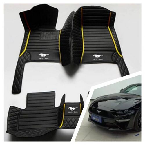 For Ford Mustang 1999-2024 Custom Car Floor Mats Luxury Waterproof Carpets Rugs, US $39.99, image 5
