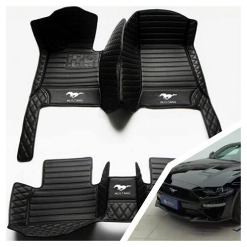 For Ford Mustang 1999-2024 Custom Car Floor Mats Luxury Waterproof Carpets Rugs, US $39.99, image 6