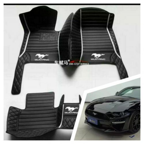For Ford Mustang 1999-2024 Custom Car Floor Mats Luxury Waterproof Carpets Rugs, US $39.99, image 11