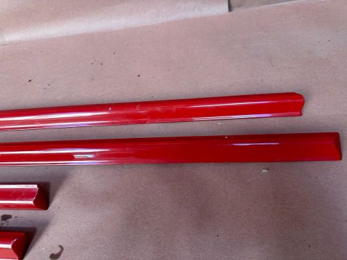 BMW E46 325CI 330CI Door Side Moulding Trim Impact Japan Red Set OEM 62K Miles, US $225.00, image 3