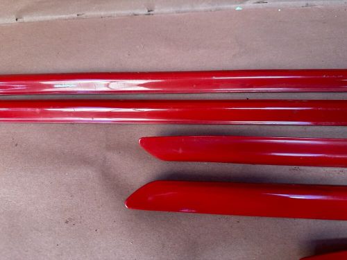 BMW E46 325CI 330CI Door Side Moulding Trim Impact Japan Red Set OEM 62K Miles, US $225.00, image 6
