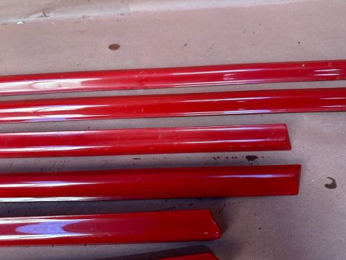 BMW E46 325CI 330CI Door Side Moulding Trim Impact Japan Red Set OEM 62K Miles, US $225.00, image 8