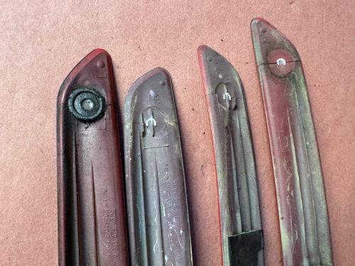 BMW E46 325CI 330CI Door Side Moulding Trim Impact Japan Red Set OEM 62K Miles, US $225.00, image 12